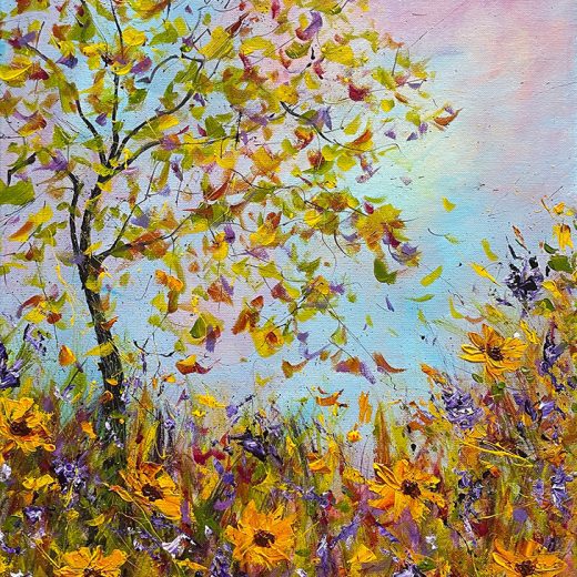 Autumn Dance - 16" x 20"