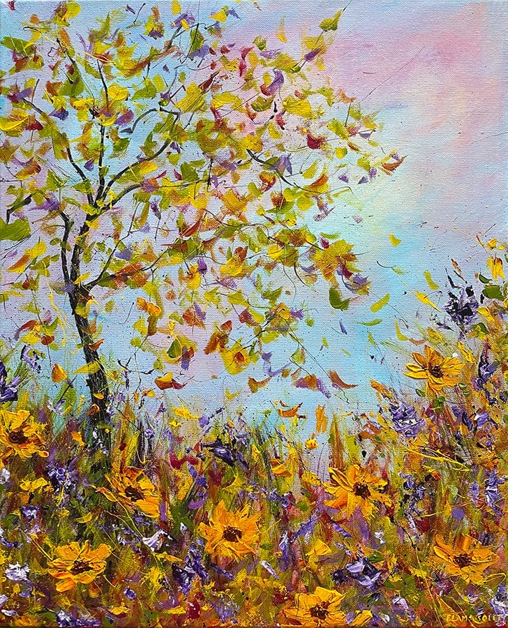 Autumn Dance - 16" x 20"