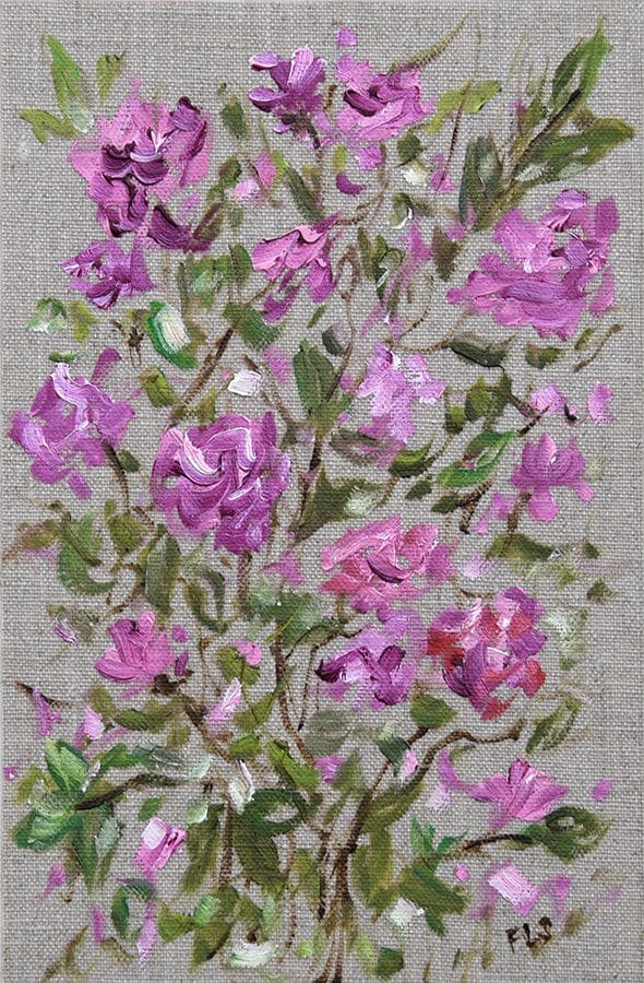 Wild Roses - 9" x 12" - Image 2