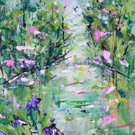 Spring Explosion - 5" x 7"