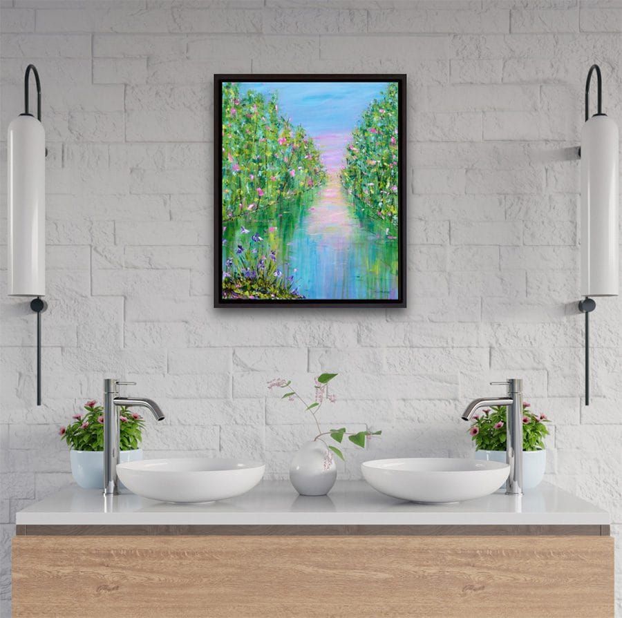 Spring Explosion - 16" x 20" - Image 3