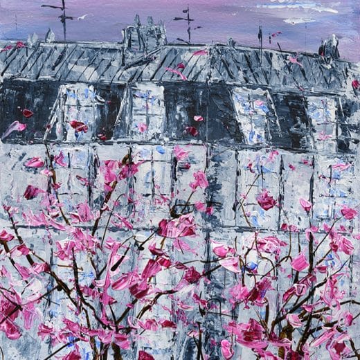 Paris in the Spring - 8" x 10"