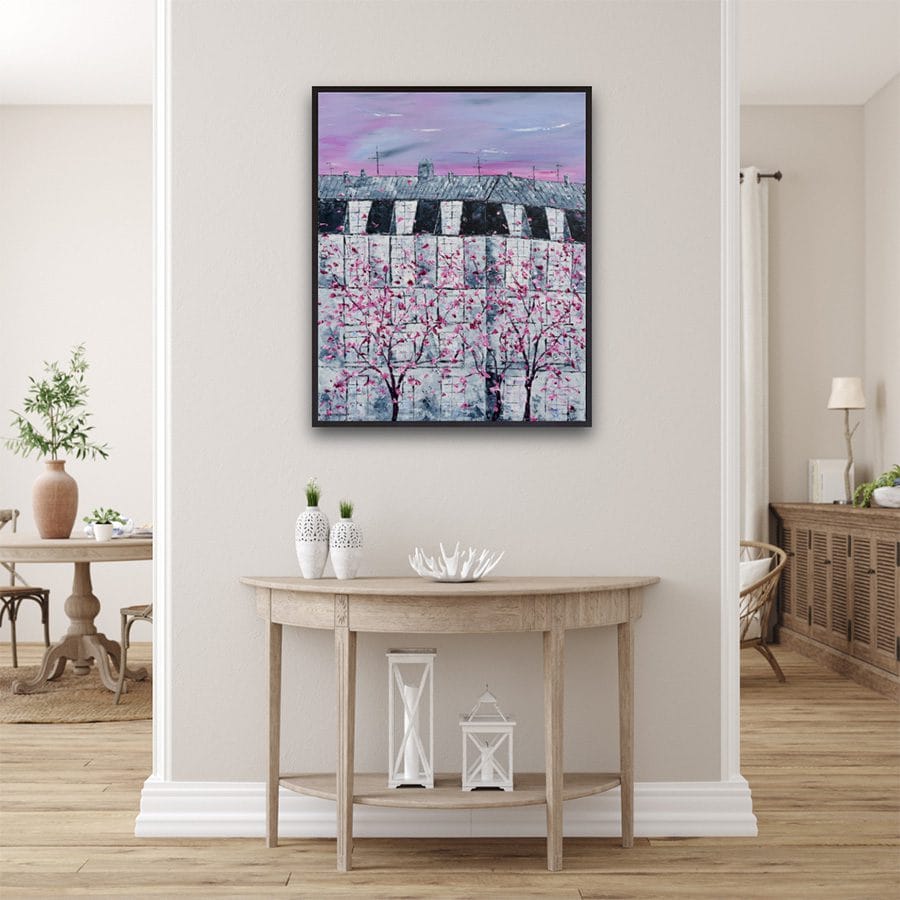 Paris in the Spring - 24" x 30" - Image 5