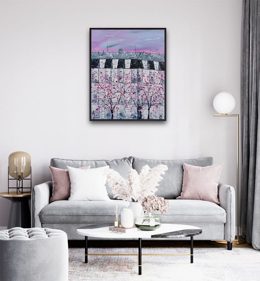 Paris in the Spring - 24" x 30" - Image 3