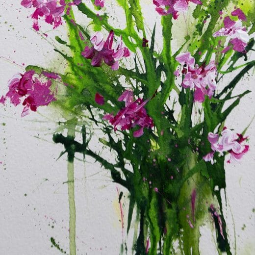 Orchid Bouquet - 5" x 7"