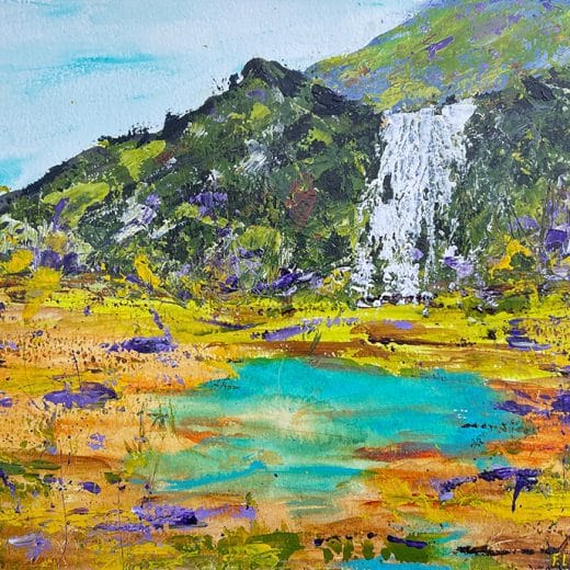 Memoires d'Islande - 8" x 10"