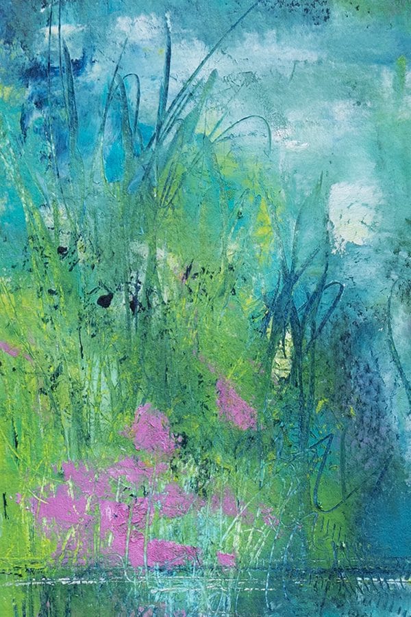 Lily Pond - 8" x 8" - Image 2