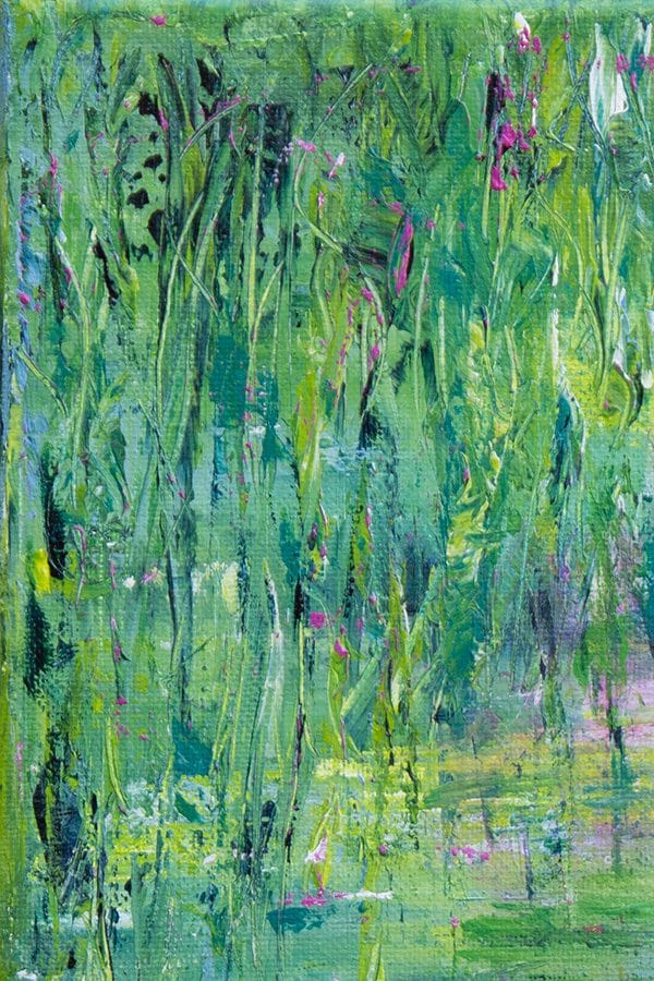 Lily Pond - 10" x 10" - Image 3