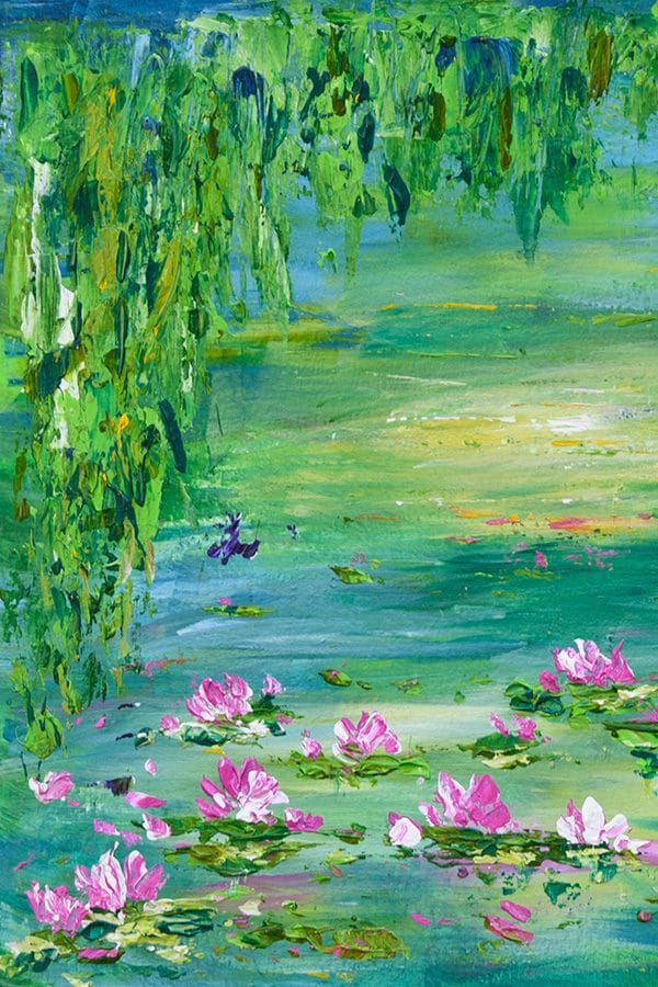 Lily Pond - 8" x 10" - Image 2