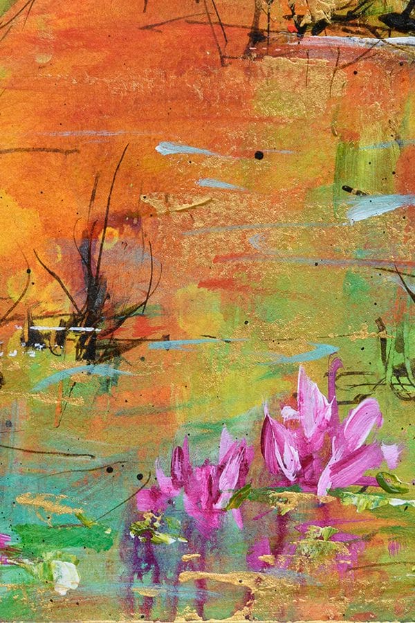 Lilies Golden Hour - 8" x 10" - Image 3