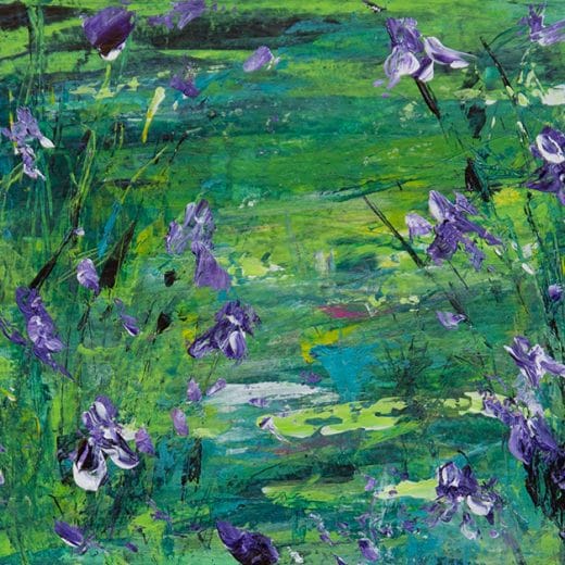 Iris Pond - 5" x 7"