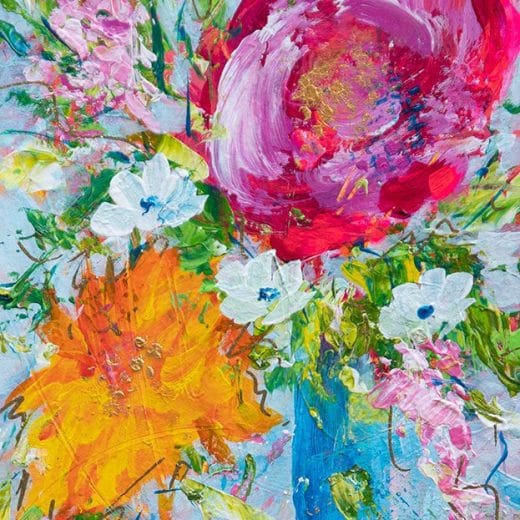 Fresh Flowers for the Day - 5" x 7"
