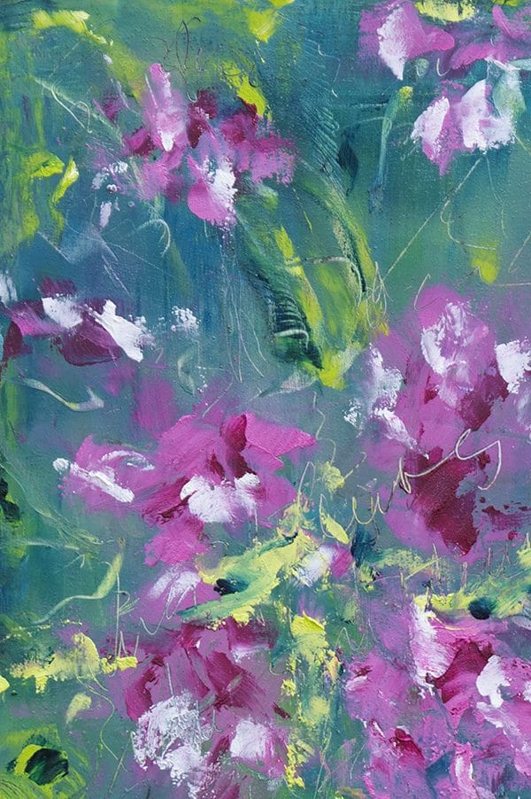 Fleurs de Printemps - 10" x 10" - Image 2