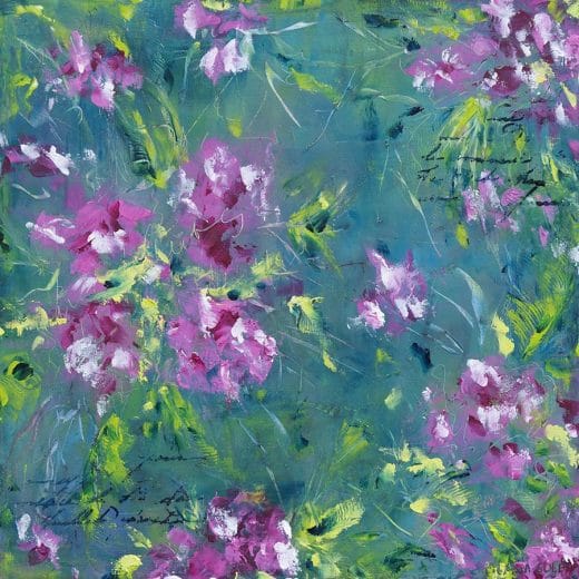 Fleurs de Printemps - 10" x 10"