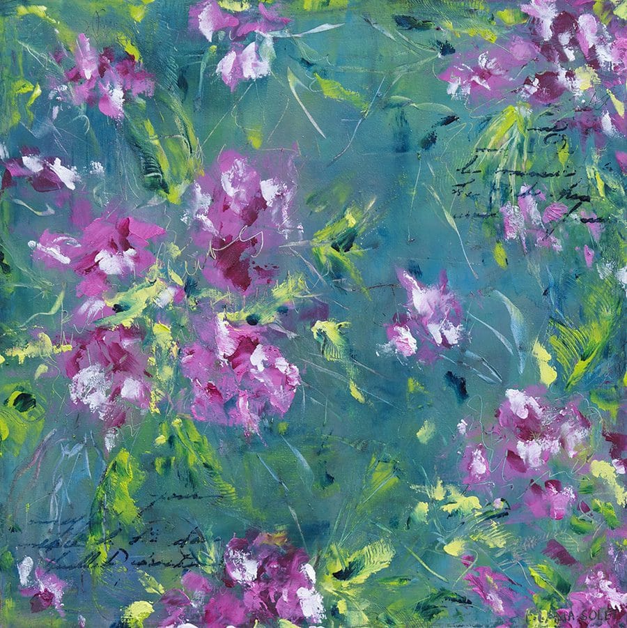 Fleurs de Printemps - 10" x 10"