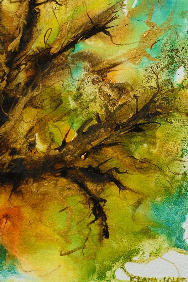 Fantasy Tree - 8" x 10" - Image 4