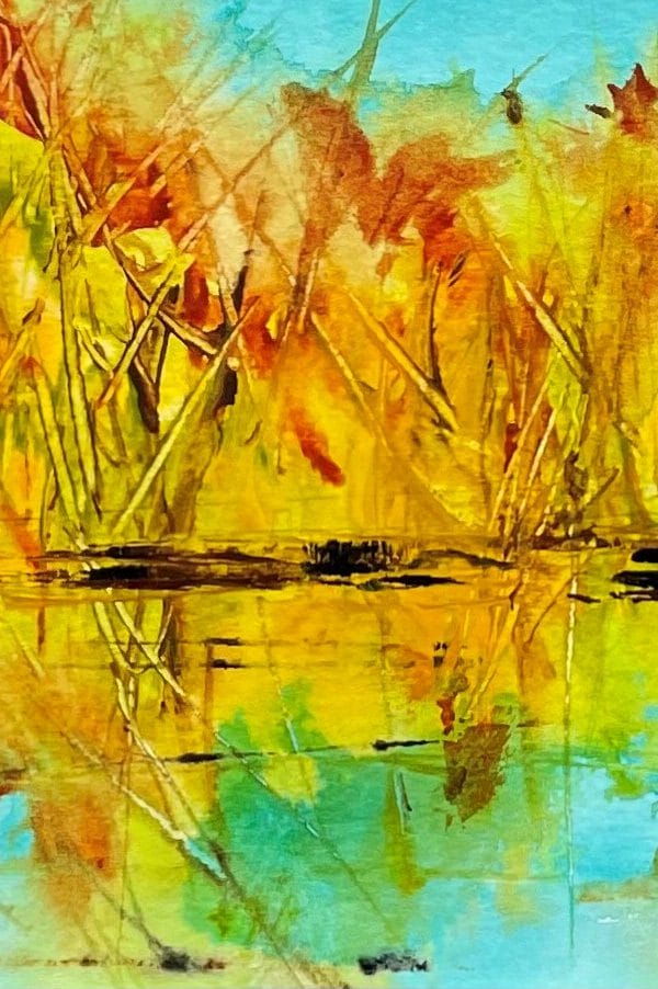 Fall Reflection - 5" x 7" - Image 3