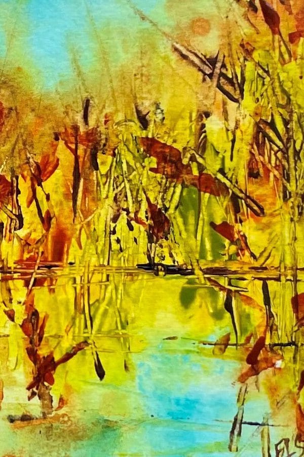 Fall Reflection - 5" x 7" - Image 2