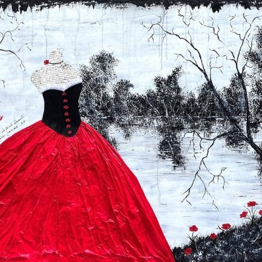 Elegance At The Lake - 30" x 40"