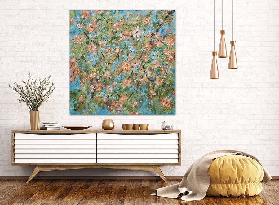 Douceur de Printemps - 36" x 36" - Image 4
