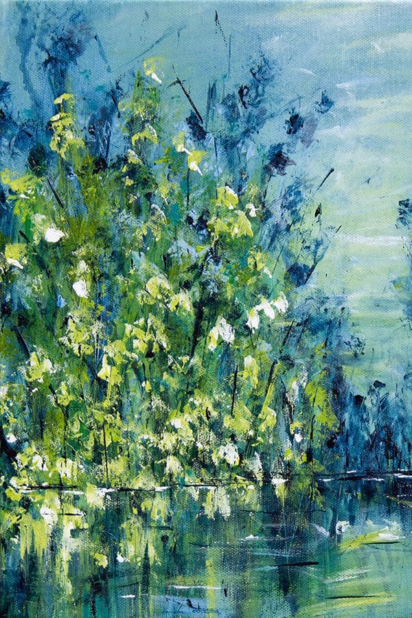 Clair de Lune - 16" x 16" - Image 2