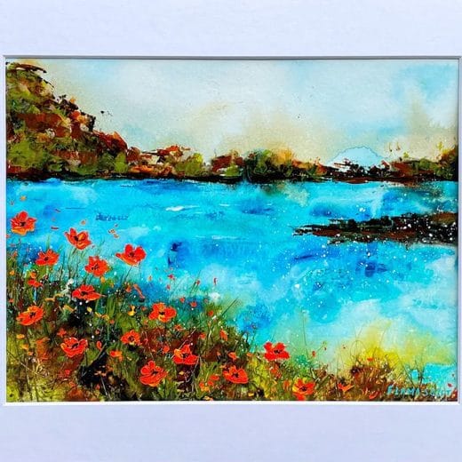 California Shore - 8" x 10"