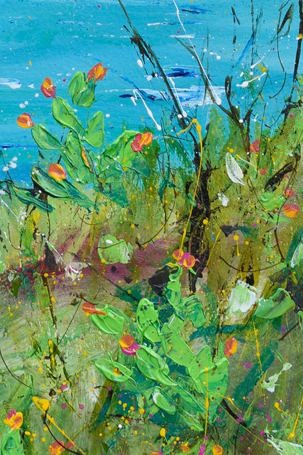 Cactus Blooms on Ocean Trail #1 - 8" x 10" - Image 3
