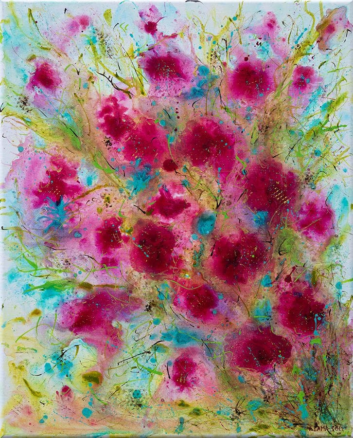 A Burst of Spring - 16" x 20"