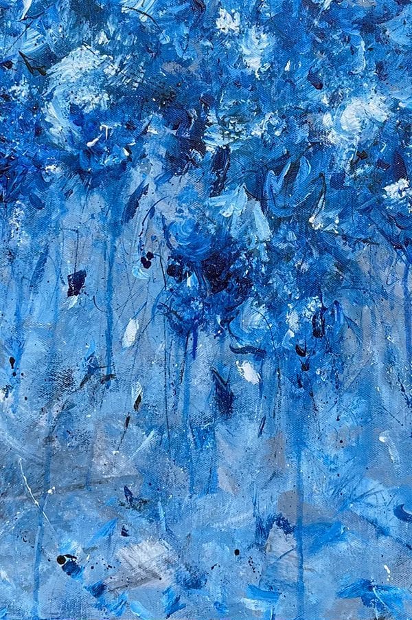 Listen to the Blues - 24" x 24" - Image 4