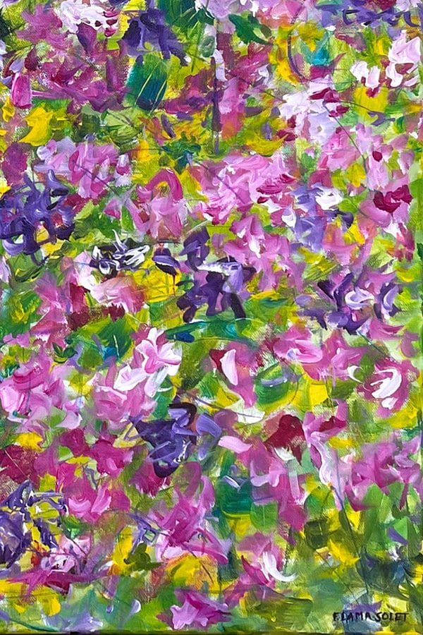 Enchanted Garden - 24" x 30" - Image 4
