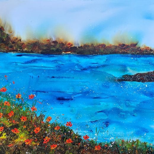 California Shore - 16" x 20"