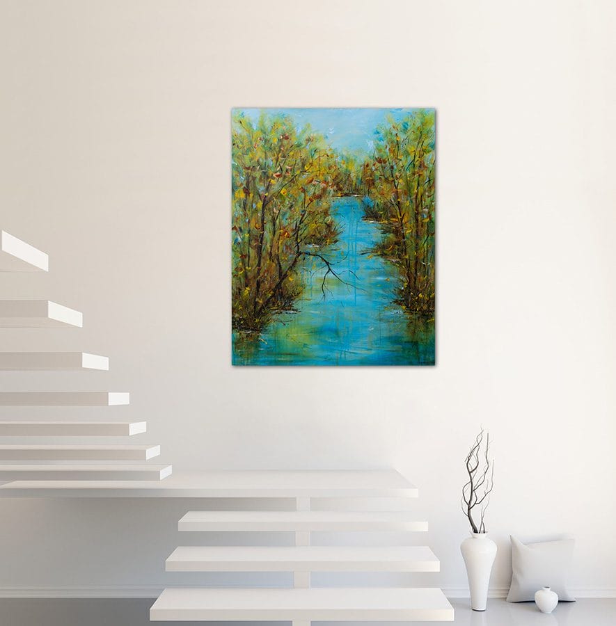 Serenade d'Automne - 24" x 30" - Image 4