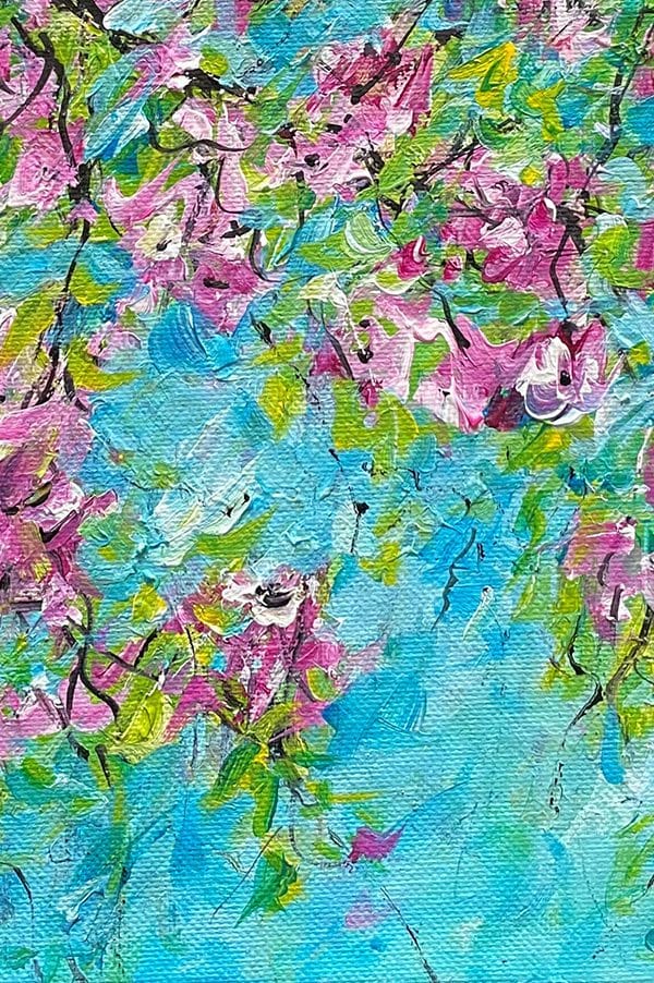 Blossoms - 10" x 10" - Image 5
