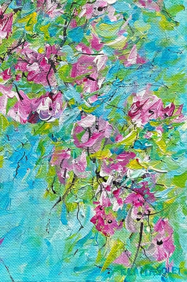 Blossoms - 10" x 10" - Image 3