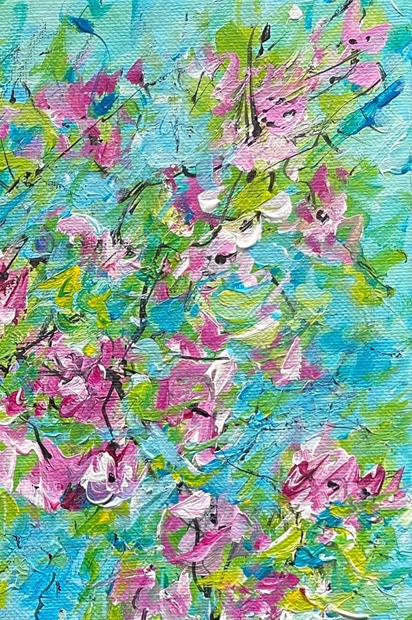 Blossoms - 10" x 10" - Image 2