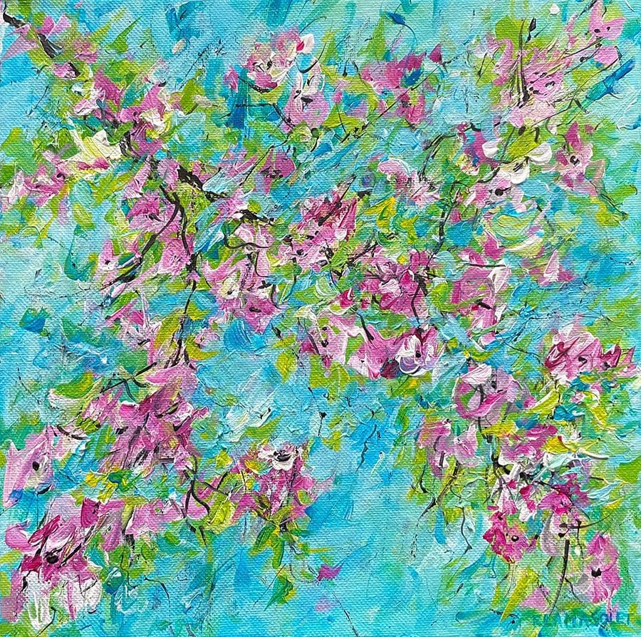 Blossoms - 10" x 10"