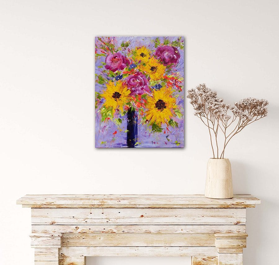 Autumn Smile - 16" x 20" - Image 3