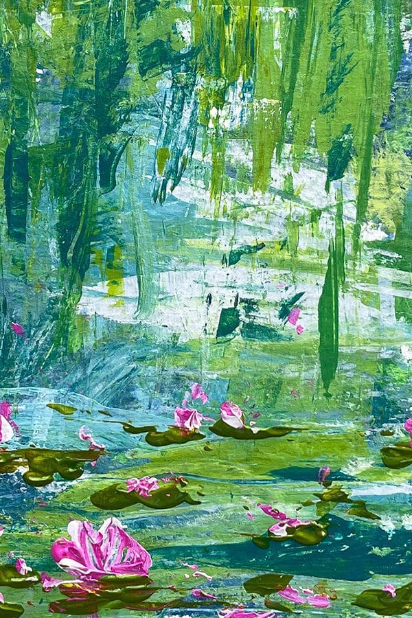 Lily Pond - 5" x 7" - Image 3
