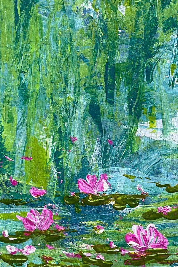 Lily Pond - 5" x 7" - Image 2