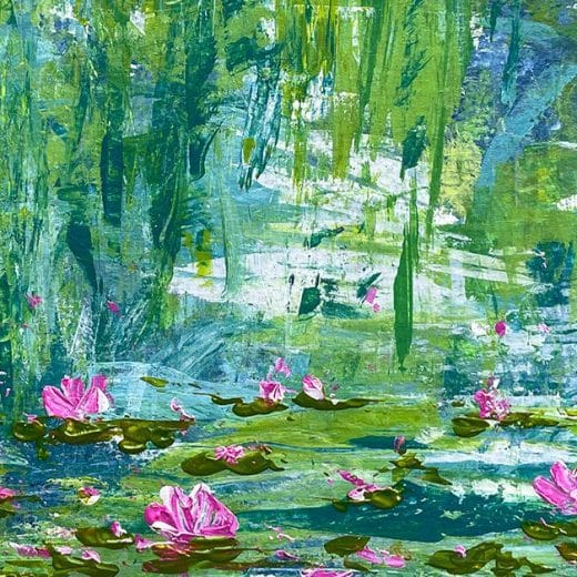 Lily Pond - 5" x 7"