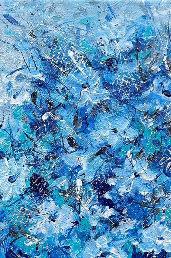 Blue Bouquet - 11" x 14" - Image 2