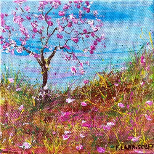 Spring is Coming! - 6" x 6"