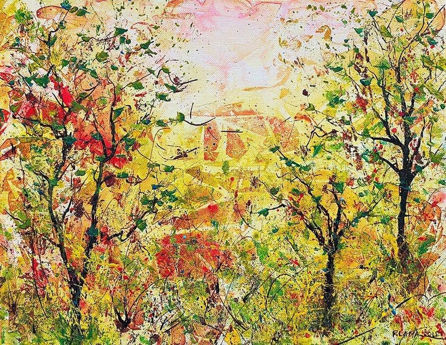 Summer Sunset - 11" x 14"