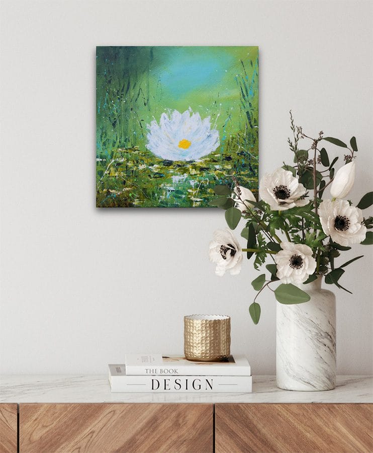 Whispers of Serenity - 12" x 12" - Image 4