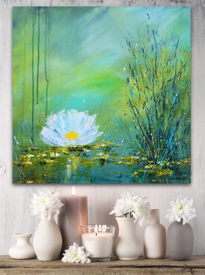 Whispers of Serenity - 20" x 20" - Image 5