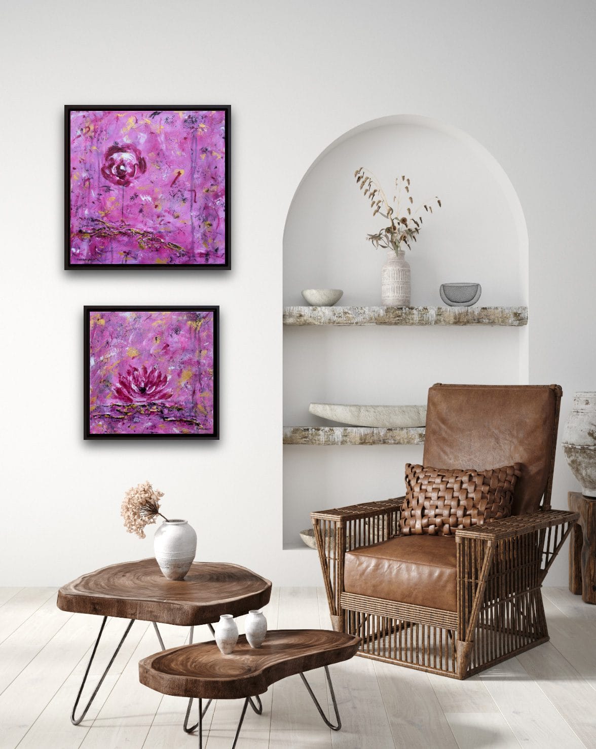 Lily Rose - 12" x 12" - Image 6