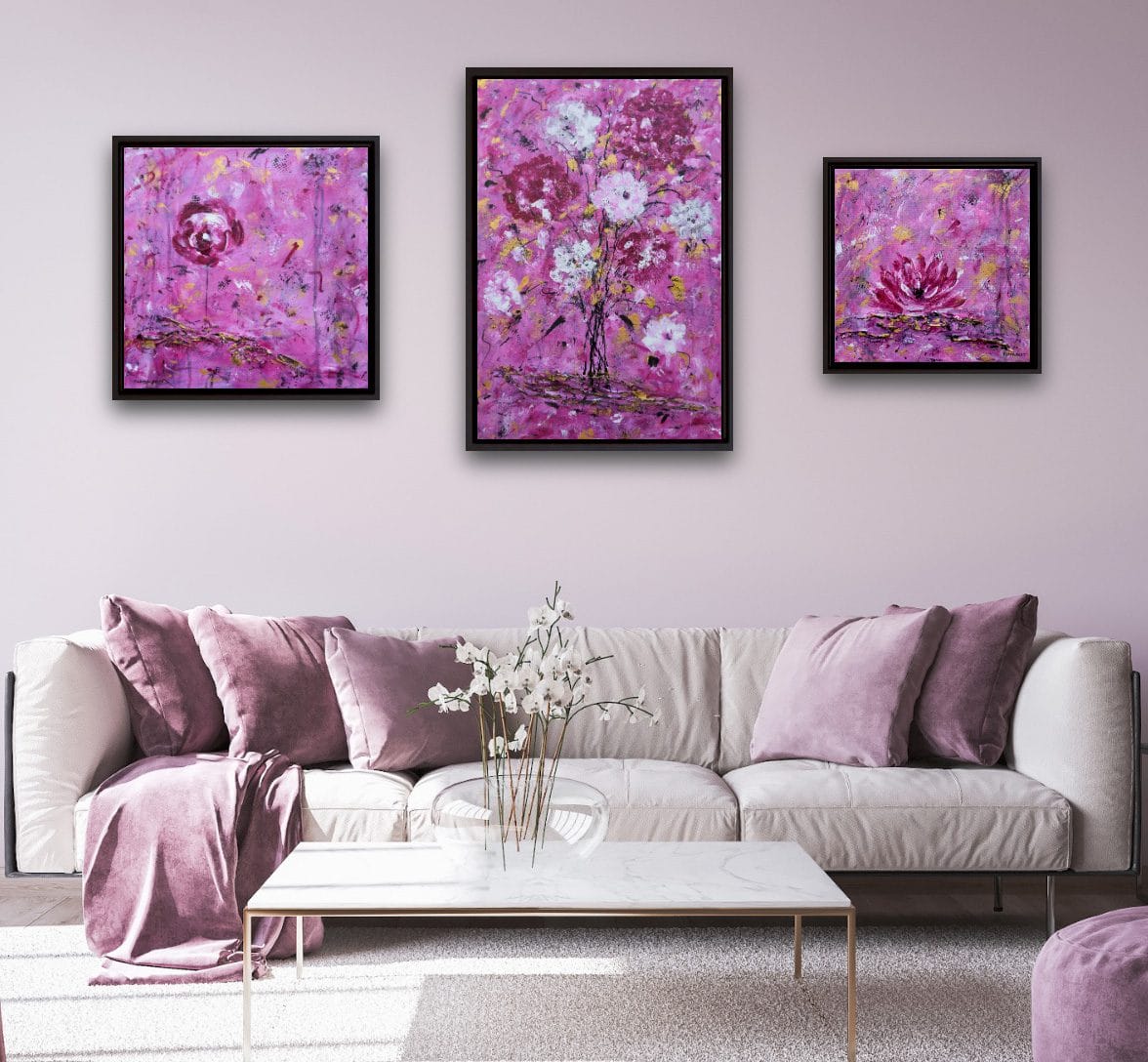 Lily Rose - 12" x 12" - Image 5