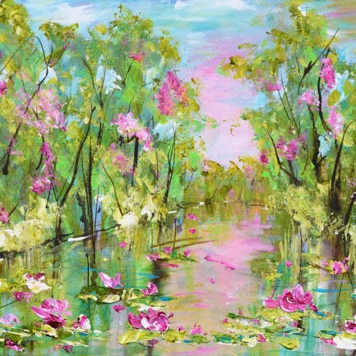 Reflections and Water Lilies Painting Workshop