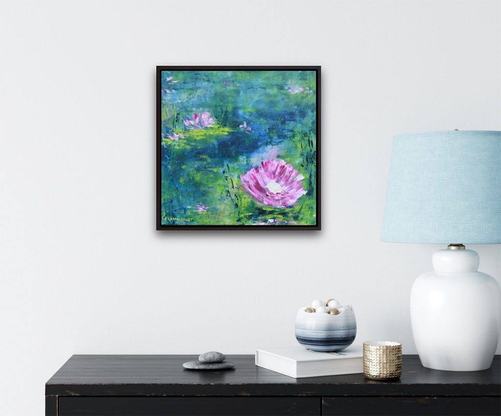 Magical Pond - 10" x 10" - Image 7