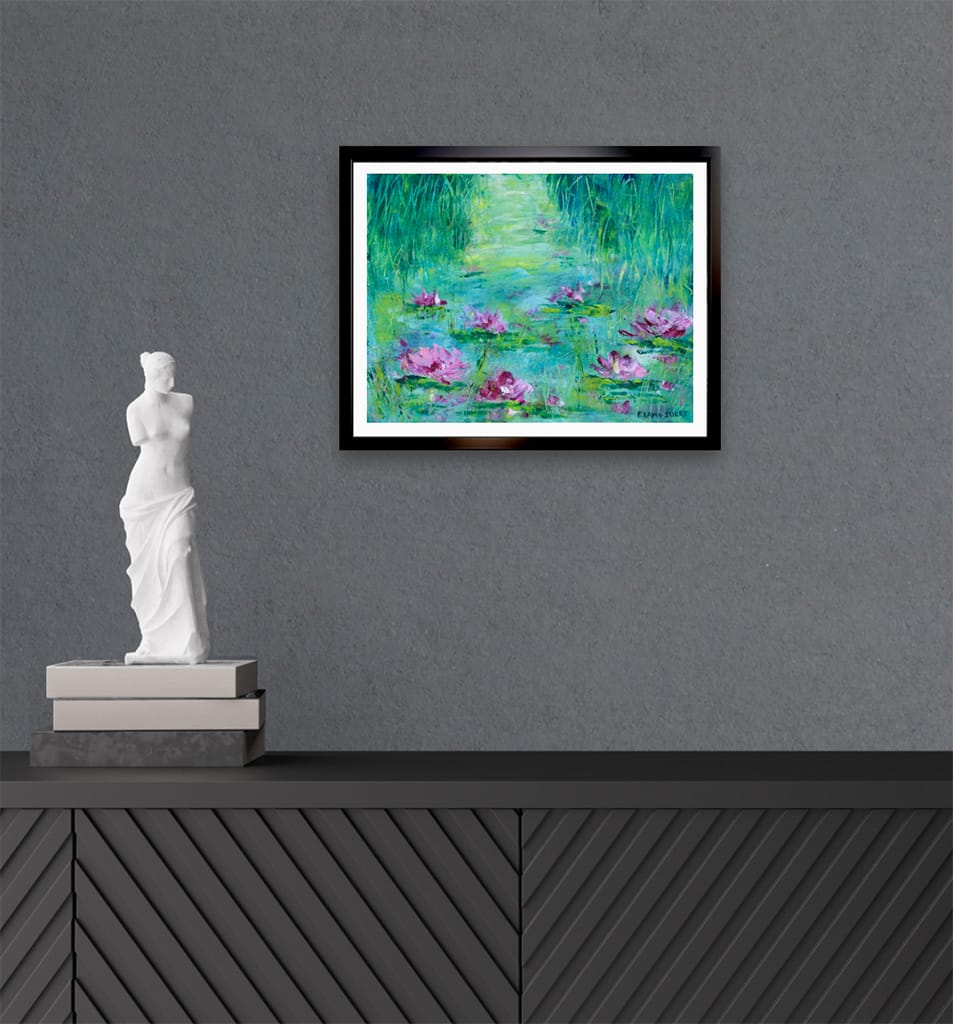 Secret Pond - 8" x 10" - Image 3